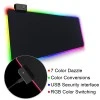 RiaTech RGB Gaming Mouse Pad, Large Extended Soft Led Mouse Pad with 14 Lighting Modes, Computer Keyboard Mousepads Mat (800mm x 300mm x 4mm, Black) RiaTech RGB Gaming Mouse Pad, Large Extended Soft Led Mouse Pad with 14 Lighting Modes, Computer Keyboard Mousepads Mat (800mm x 300mm x 4mm, Black)