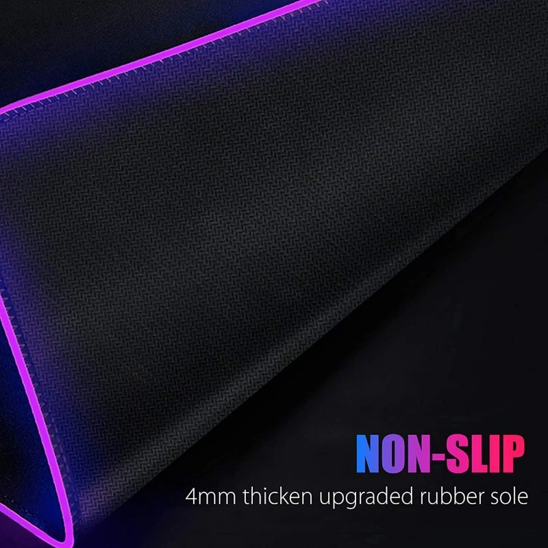 RiaTech RGB Gaming Mouse Pad, Large Extended Soft Led Mouse Pad with 14 Lighting Modes, Computer Keyboard Mousepads Mat (800mm x 300mm x 4mm, Black) RiaTech RGB Gaming Mouse Pad, Large Extended Soft Led Mouse Pad with 14 Lighting Modes, Computer Keyboard Mousepads Mat (800mm x 300mm x 4mm, Black)