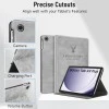Robustrion Cover for Samsung Galaxy Tab A9+ Cover Case 11 inch, Deer Flip Cover Case for Samsung Tab A9 Plus Tablet Cover/Galaxy Tab A9+ Cover [SM-X210/X216B] - Blue