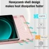 Robustrion Cover for Samsung Galaxy Tab S9 FE+ / Tab S10 Plus/Tab S9 Plus 12.4 inch Cover Case with [S Pen Holder] for Samsung Tab S9 FE Plus / S9+ / S10+ Tablet Cover [Auto Sleep/Wake] - Black