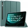 Robustrion Cover for Samsung Galaxy Tab S9 FE+ / Tab S10 Plus/Tab S9 Plus 12.4 inch Cover Case with [S Pen Holder] for Samsung Tab S9 FE Plus / S9+ / S10+ Tablet Cover [Auto Sleep/Wake] - Black