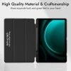 Robustrion Cover for Samsung Galaxy Tab S9 FE+ / Tab S10 Plus/Tab S9 Plus 12.4 inch Cover Case with [S Pen Holder] for Samsung Tab S9 FE Plus / S9+ / S10+ Tablet Cover [Auto Sleep/Wake] - Black