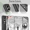 Robustrion Cover for Samsung Galaxy Tab S9 FE+ / Tab S10 Plus/Tab S9 Plus 12.4 inch Cover Case with [S Pen Holder] for Samsung Tab S9 FE Plus / S9+ / S10+ Tablet Cover [Auto Sleep/Wake] - Black