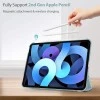 Robustrion Cover for iPad Air 5th Generation Cover / 4th Generation Smart Flip Case with Translucent Back - Black