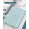 Robustrion Cover for iPad Air 5th Generation Cover / 4th Generation Smart Flip Case with Translucent Back - Black