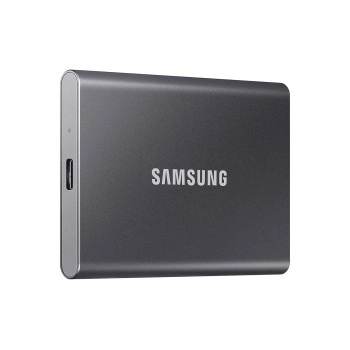 SAMSUNG T7 Portable SSD 500GB - Up to 1050MB/s - USB 3.2 External Solid State Drive, Gray (MU-PC500T/AM)