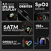 SENS NUTON 1 with 1.7 IPS Display, Orbiter, 5ATM & 150+ Watch Faces & Free Additional Strap (Matte Black) SENS NUTON 1 with 1.7 IPS Display, Orbiter, 5ATM & 150+ Watch Faces & Free Additional Strap (Matte Black)