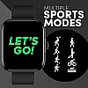SENS NUTON 1 with 1.7 IPS Display, Orbiter, 5ATM & 150+ Watch Faces & Free Additional Strap (Matte Black) SENS NUTON 1 with 1.7 IPS Display, Orbiter, 5ATM & 150+ Watch Faces & Free Additional Strap (Matte Black)