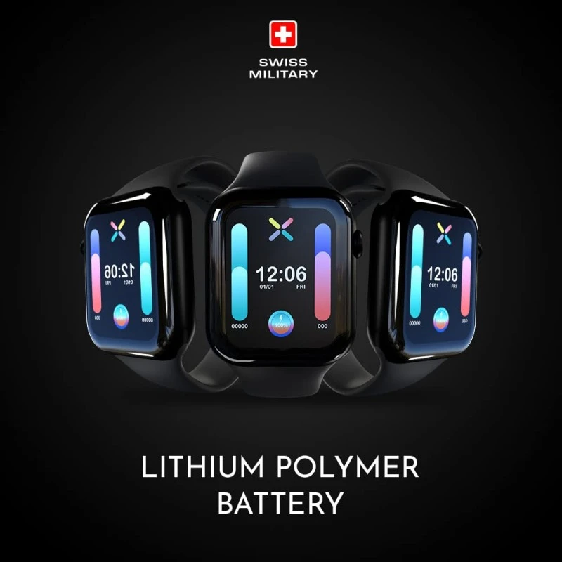 SWISS MILITARY Ankaa Smart Watch with 7 Days Battery Life, Full Touch HD Display, 24 * 7 Heart Rate Monitor, Sleep Monitoring. SWISS MILITARY Ankaa Smart Watch with 7 Days Battery Life, Full Touch HD Display, 24 * 7 Heart Rate Monitor, Sleep Monitoring.