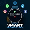 SYSKA SW200 Smart Watch 100+ Cloud & Customizable Watch Faces | Smart Notifications for Calls, SMS, Whatsapp|Battery Runtime-Upto 10 Days (Spectra Blue) SYSKA SW200 Smart Watch 100+ Cloud & Customizable Watch Faces | Smart Notifications for Calls, SMS, Whatsapp|Battery Runtime-Upto 10 Days (Spectra Blue)