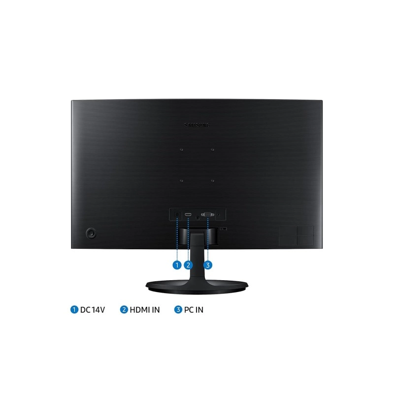 Samsung 27-Inch(68.5Cm) FHD, 1800R Curved 1,920 X 1,080 LCD Monitor, 75Hz, VA Panel, Slim Design, AMD Freesync, Flicker Free, HDMI, Audio Port (LS27C360EAWXXL, Black) Samsung 27-Inch(68.5Cm) FHD, 1800R Curved 1,920 X 1,080 LCD Monitor, 75Hz, VA Panel, Slim Design, AMD Freesync, Flicker Free, HDMI, Audio Port (LS27C360EAWXXL, Black)