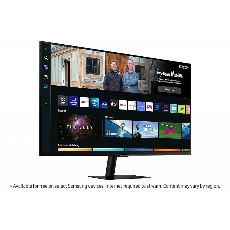 Samsung 32-Inch(80.13Cm) LED 1920 x 1080 Pixels, M5 FHD Smart Monitor, Speakers, Remote, 1 Billion Color, Smart TV apps, TV Plus, Office 365, Apple Airplay, Dex, Bluetooth (LS32BM500EWXXL, ) Samsung 32-Inch(80.13Cm) LED 1920 x 1080 Pixels, M5 FHD Smart Monitor, Speakers, Remote, 1 Billion Color, Smart TV apps, TV Plus, Office 365, Apple Airplay, Dex, Bluetooth (LS32BM500EWXXL, )