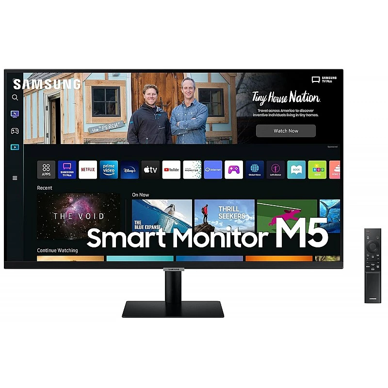 Samsung 32-Inch(80.13Cm) LED 1920 x 1080 Pixels, M5 FHD Smart Monitor, Speakers, Remote, 1 Billion Color, Smart TV apps, TV Plus, Office 365, Apple Airplay, Dex, Bluetooth (LS32BM500EWXXL, ) Samsung 32-Inch(80.13Cm) LED 1920 x 1080 Pixels, M5 FHD Smart Monitor, Speakers, Remote, 1 Billion Color, Smart TV apps, TV Plus, Office 365, Apple Airplay, Dex, Bluetooth (LS32BM500EWXXL, )