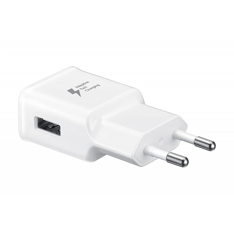 Samsung Ep-Ta20Iwecgin 15 W Single Port Fast Charger for Cellular Phones with USB Type C Cable - White Samsung Ep-Ta20Iwecgin 15 W Single Port Fast Charger for Cellular Phones with USB Type C Cable - White