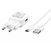 Samsung Ep-Ta20Iwecgin 15 W Single Port Fast Charger for Cellular Phones with USB Type C Cable - White Samsung Ep-Ta20Iwecgin 15 W Single Port Fast Charger for Cellular Phones with USB Type C Cable - White