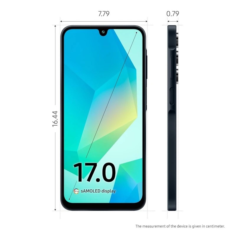 Samsung Galaxy A16 5G (Blue Black, 8GB RAM, 128GB Storage) | Super AMOLED | 50MP Triple Camera with Ultra Wide Lens | 6 OS & 6 Years Security Updates | IP54 | Tap & Pay | 5000mAh Samsung Galaxy A16 5G (Blue Black, 8GB RAM, 128GB Storage) | Super AMOLED | 50MP Triple Camera with Ultra Wide Lens | 6 OS & 6 Years Security Updates | IP54 | Tap & Pay | 5000mAh