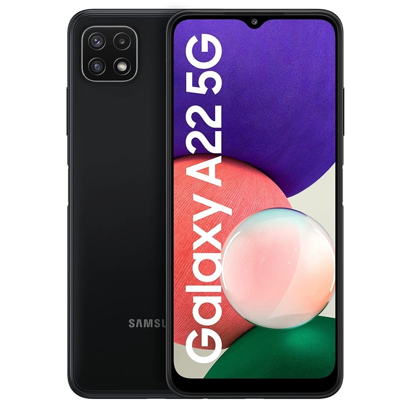 Samsung Galaxy A22 5G (Gray, 8GB RAM, 128GB Storage) Refurbished