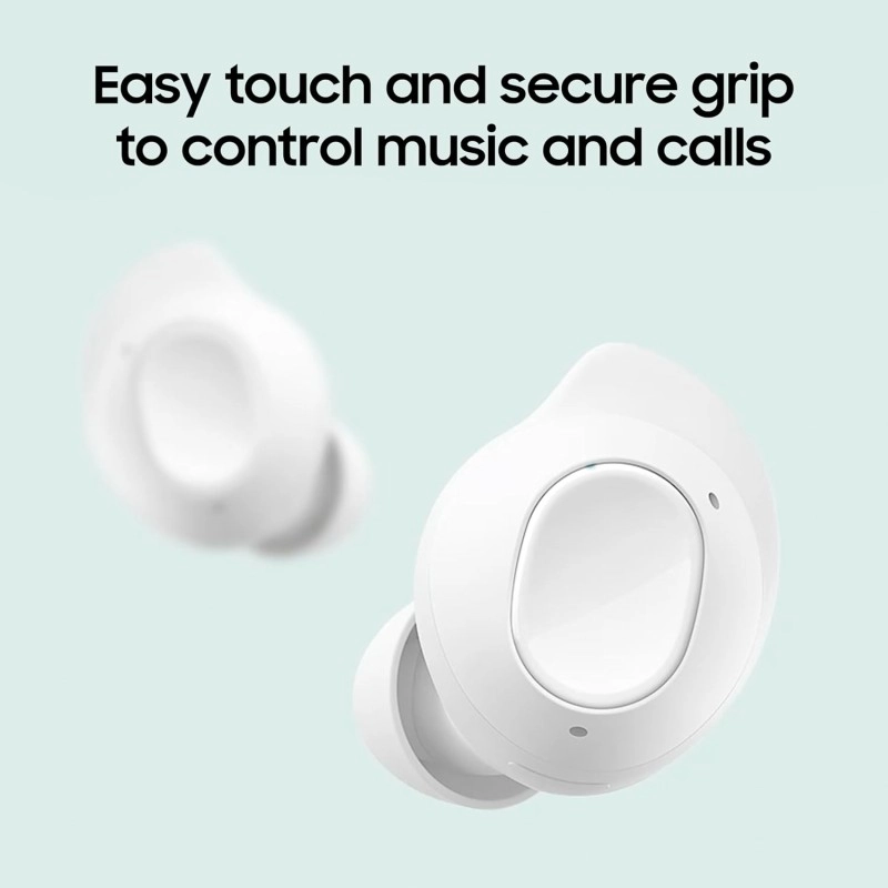 Samsung Galaxy Buds FE (White)| Powerful Active Noise Cancellation | Enriched Bass Sound | Ergonomic Design | 30-Hour Battery Life (Unbox)