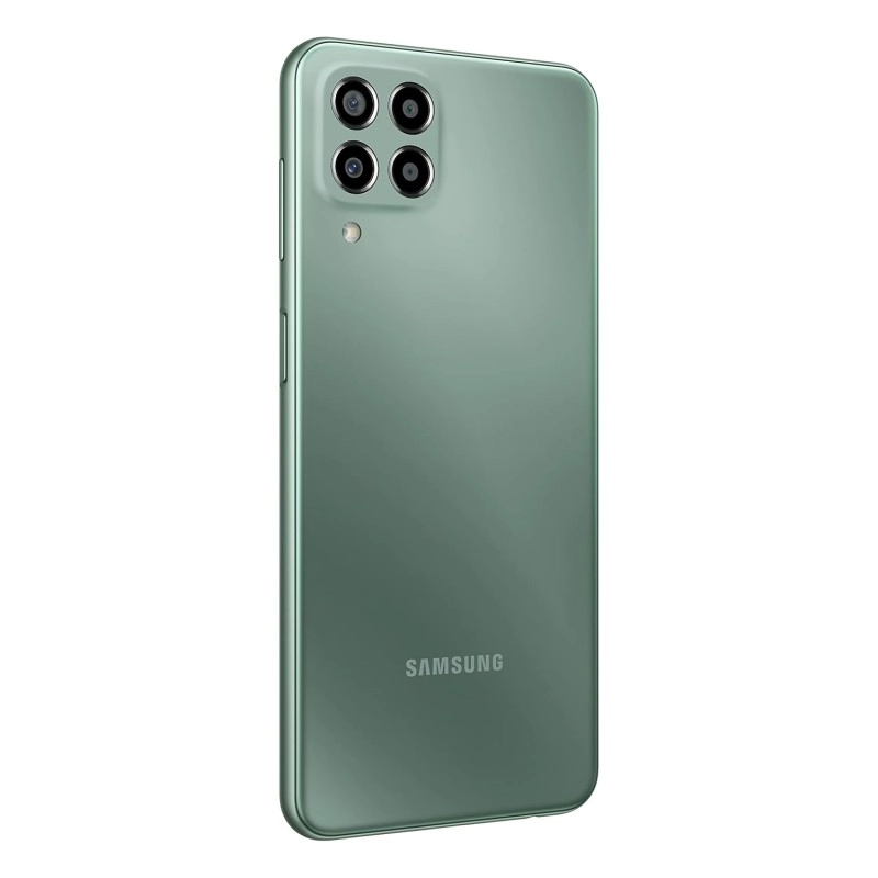 Samsung Galaxy M33 5G (Mystique Green, 6GB, 128GB Storage) | 6000mAh Battery | Upto 12GB RAM with RAM Plus | Without Charger {open box} Samsung Galaxy M33 5G (Mystique Green, 6GB, 128GB Storage) | 6000mAh Battery | Upto 12GB RAM with RAM Plus | Without Charger {open box}