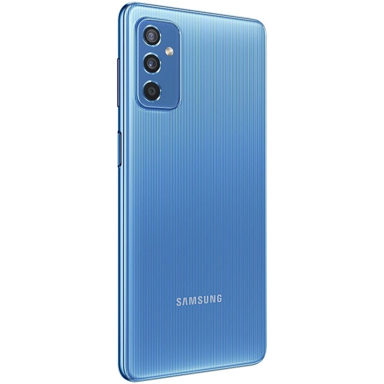 Samsung Galaxy M52 5G (ICY Blue, 8GB RAM, 128GB Storage) Refurbished