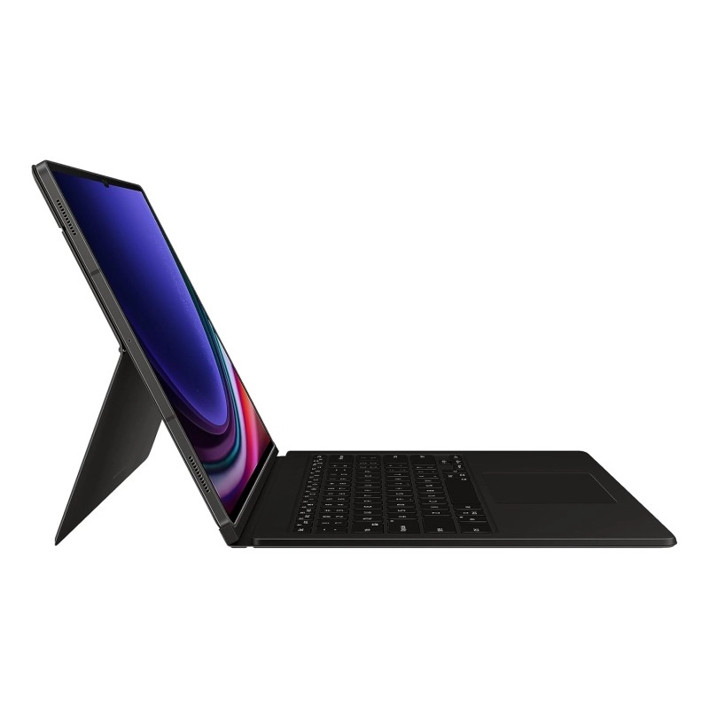 Samsung Galaxy Tab  S10 Ultra, S9 Ultra Book Cover Keyboard, Black