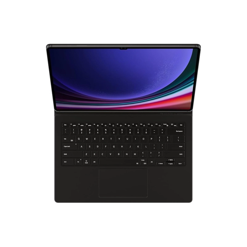 Samsung Galaxy Tab  S10 Ultra, S9 Ultra Book Cover Keyboard, Black