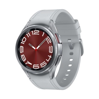 Samsung Galaxy Watch6 Classic LTE (47mm, Silver, Compatible with Android only) | Introducing BP & ECG Features