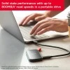 SanDisk 2TB Portable SSD, 800MB/s R, USB 3.2 Gen 2, Rugged SSD with Upto 2 Meter Drop Protection, Type-C to Type-A Cable, PC & Mac Compatible, 3 Y Warranty, External SSD (SDSSDE30-2T00-G26) SanDisk 2TB Portable SSD, 800MB/s R, USB 3.2 Gen 2, Rugged SSD with Upto 2 Meter Drop Protection, Type-C to Type-A Cable, PC & Mac Compatible, 3 Y Warranty, External SSD (SDSSDE30-2T00-G26)