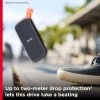 SanDisk 2TB Portable SSD, 800MB/s R, USB 3.2 Gen 2, Rugged SSD with Upto 2 Meter Drop Protection, Type-C to Type-A Cable, PC & Mac Compatible, 3 Y Warranty, External SSD (SDSSDE30-2T00-G26) SanDisk 2TB Portable SSD, 800MB/s R, USB 3.2 Gen 2, Rugged SSD with Upto 2 Meter Drop Protection, Type-C to Type-A Cable, PC & Mac Compatible, 3 Y Warranty, External SSD (SDSSDE30-2T00-G26)