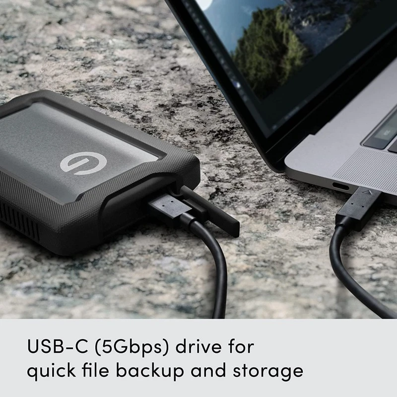 SanDisk 4TB G-DRIVETM Armor AT Rugged, Durable Portable External HDD, Up to 140MB/s, USB-C (5Gbps), USB 3.2 Gen 1 SanDisk 4TB G-DRIVETM Armor AT Rugged, Durable Portable External HDD, Up to 140MB/s, USB-C (5Gbps), USB 3.2 Gen 1
