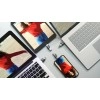 SanDisk iXpand USB 3.0 Flash Drive Flip 64GB, for iOS and Windows, Metalic