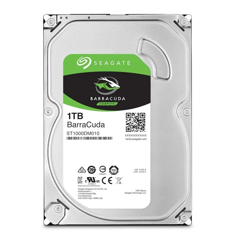 Seagate Barracuda 1TB Internal Hard Drive HDD 2.5 Inch (6.35 cm) SATA 6 Gb/s, 5400 RPM, 128MB Cache for Computer Desktop PC (ST1000LM048) Seagate Barracuda 1TB Internal Hard Drive HDD 2.5 Inch (6.35 cm) SATA 6 Gb/s, 5400 RPM, 128MB Cache for Computer Desktop PC (ST1000LM048)