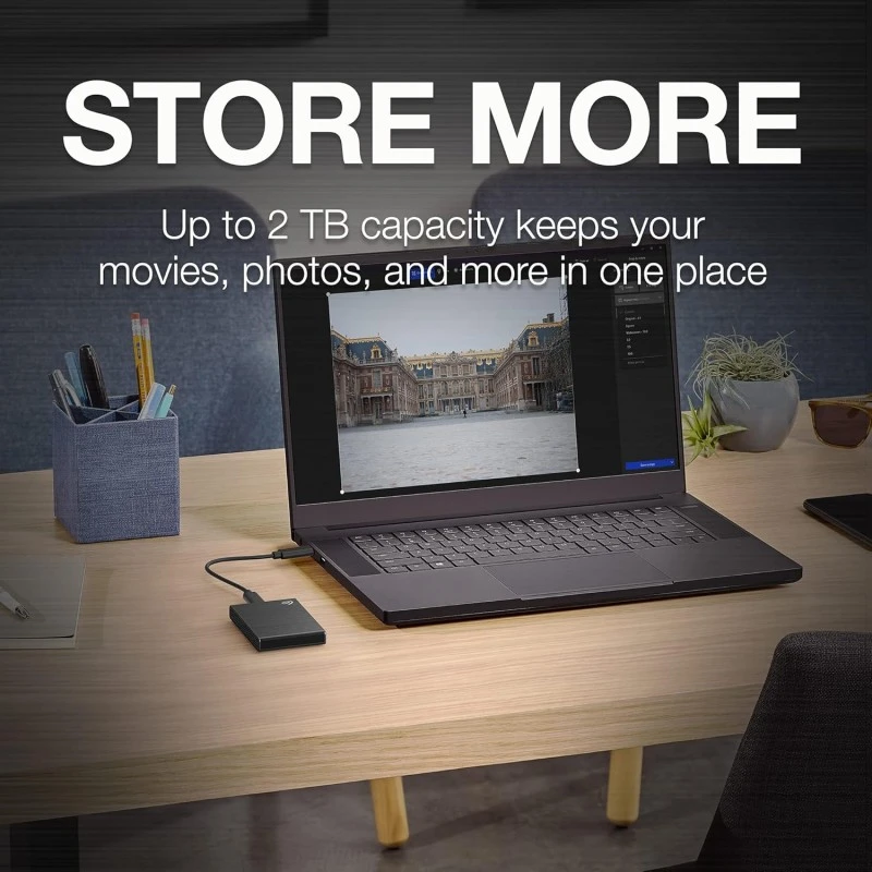 Seagate One Touch 500GB External SSD up to 1030 Mb/s, for Windows and Mac, with Android App, 3 yr Data Recovery Services, Portable SSD Black, 6 Month Mylio Create and Dropbox Plan (STKG500400) Seagate One Touch 500GB External SSD up to 1030 Mb/s, for Windows and Mac, with Android App, 3 yr Data Recovery Services, Portable SSD Black, 6 Month Mylio Create and Dropbox Plan (STKG500400)