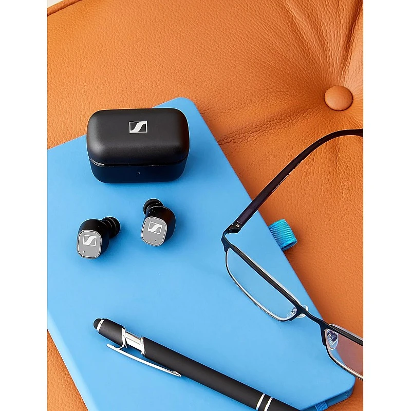 Sennheiser CX Plus True Wireless in Ear Earbuds - Headphone with Mic for Music & Calls with Active Noise Cancellation-ANC, Customizable Touch Controls, Bass Boost, IPX4 and 24-Hour Battery, Black Sennheiser CX Plus True Wireless in Ear Earbuds - Headphone with Mic for Music & Calls with Active Noise Cancellation-ANC, Customizable Touch Controls, Bass Boost, IPX4 and 24-Hour Battery, Black