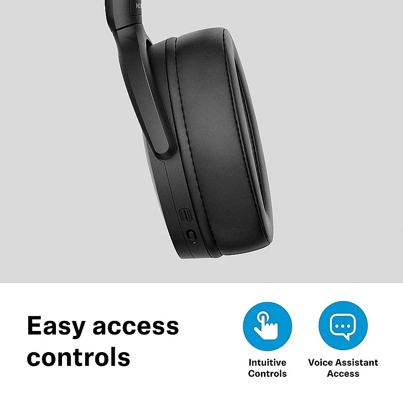 Sennheiser HD 350BT Wireless Bluetooth Over The Ear Headphone with Mic White Sennheiser HD 350BT Wireless Bluetooth Over The Ear Headphone with Mic White