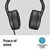 Sennheiser HD 400s Wired Over The Ear Headphone with Mic Black Sennheiser HD 400s Wired Over The Ear Headphone with Mic Black