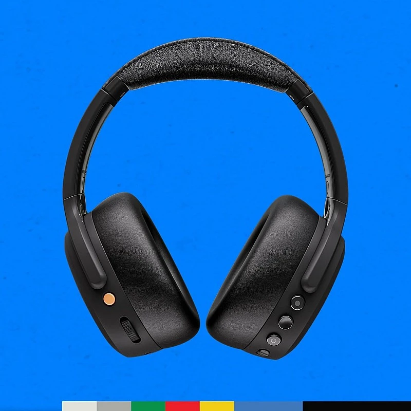 Skullcandy Crusher ANC 2 Over-Ear Noise Cancelling Wireless Headphones with Sensory Bass | 50 Hours Battery Life |Skull-iQ, Alexa Support, Micro, Bluetooth Compatible - Black Skullcandy Crusher ANC 2 Over-Ear Noise Cancelling Wireless Headphones with Sensory Bass | 50 Hours Battery Life |Skull-iQ, Alexa Support, Micro, Bluetooth Compatible - Black