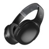 Skullcandy Crusher Evo Wireless Over_Ear Bluetooth Headphones with Microphone, for iPhone and Android, 40 Hour Battery Life, Extra Bass Tech - Bonus Line USB-C Cable -Black