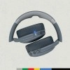 Skullcandy Crusher Evo Wireless Over_Ear Bluetooth Headphones with Microphone, for iPhone and Android, 40 Hour Battery Life, Extra Bass Tech - Bonus Line USB-C Cable -Black