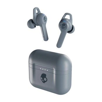 Skullcandy Indy ANC True Wireless in-Ear Bluetooth Earbuds, Active Noise Cancellation, Compatible with iPhone and Android, Charging Case and Mic, Best for Gym, Sports, and Gaming - Chill Gray