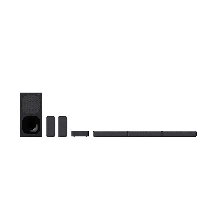 Sony HT-S40R Real 5.1ch Dolby Audio Soundbar for TV with Subwoofer & Wireless Rear Speakers, 5.1ch Home Theatre System 
