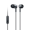 Sony MDR-EX150AP Wired In Ear Headphone with Mic Black