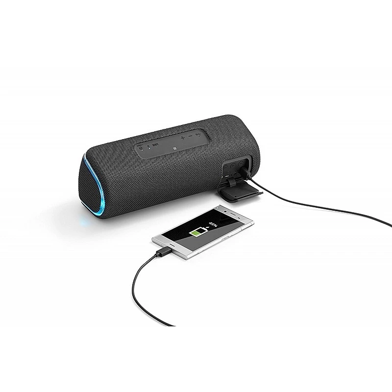 Sony SRS-XB41 Wireless Extra Bass Bluetooth Speaker with 24 Hours Battery Life, Party Chain, Speaker wih Mic (Black) Sony SRS-XB41 Wireless Extra Bass Bluetooth Speaker with 24 Hours Battery Life, Party Chain, Speaker wih Mic (Black)