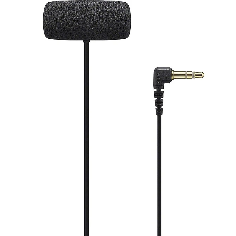 Sony Stereo Lavalier Microphone ECM-LV1 (Compact, Flexible, Vlogging, Content Creation, Audio) - Black Sony Stereo Lavalier Microphone ECM-LV1 (Compact, Flexible, Vlogging, Content Creation, Audio) - Black