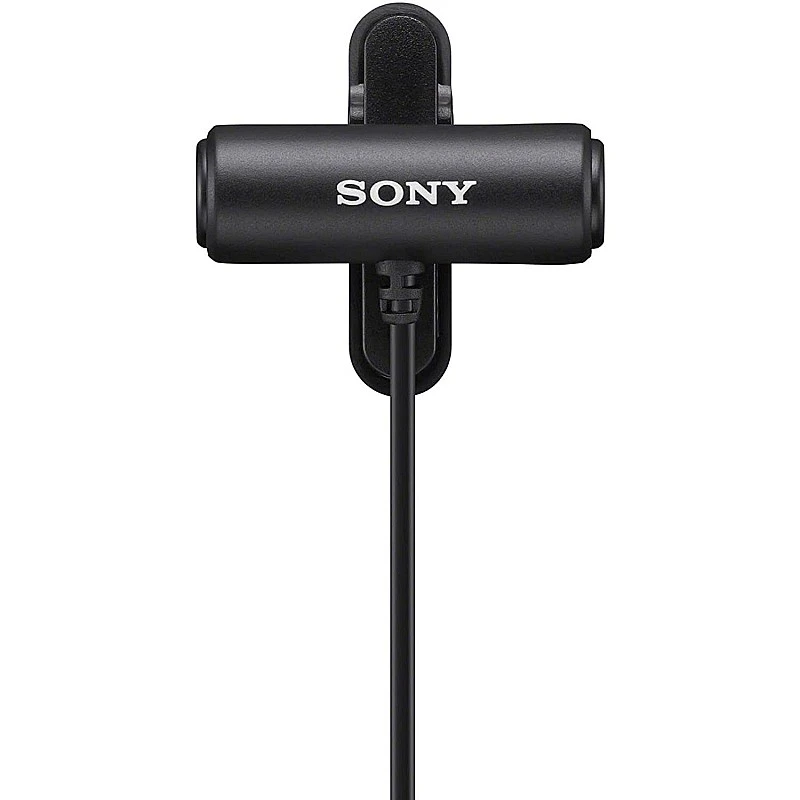 Sony Stereo Lavalier Microphone ECM-LV1 (Compact, Flexible, Vlogging, Content Creation, Audio) - Black Sony Stereo Lavalier Microphone ECM-LV1 (Compact, Flexible, Vlogging, Content Creation, Audio) - Black