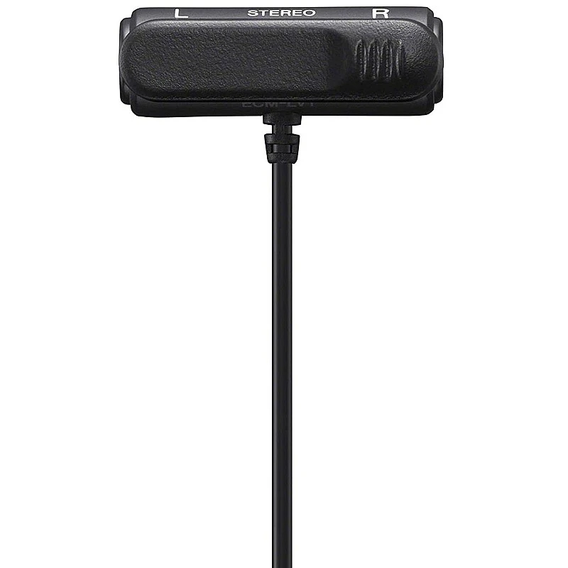 Sony Stereo Lavalier Microphone ECM-LV1 (Compact, Flexible, Vlogging, Content Creation, Audio) - Black Sony Stereo Lavalier Microphone ECM-LV1 (Compact, Flexible, Vlogging, Content Creation, Audio) - Black