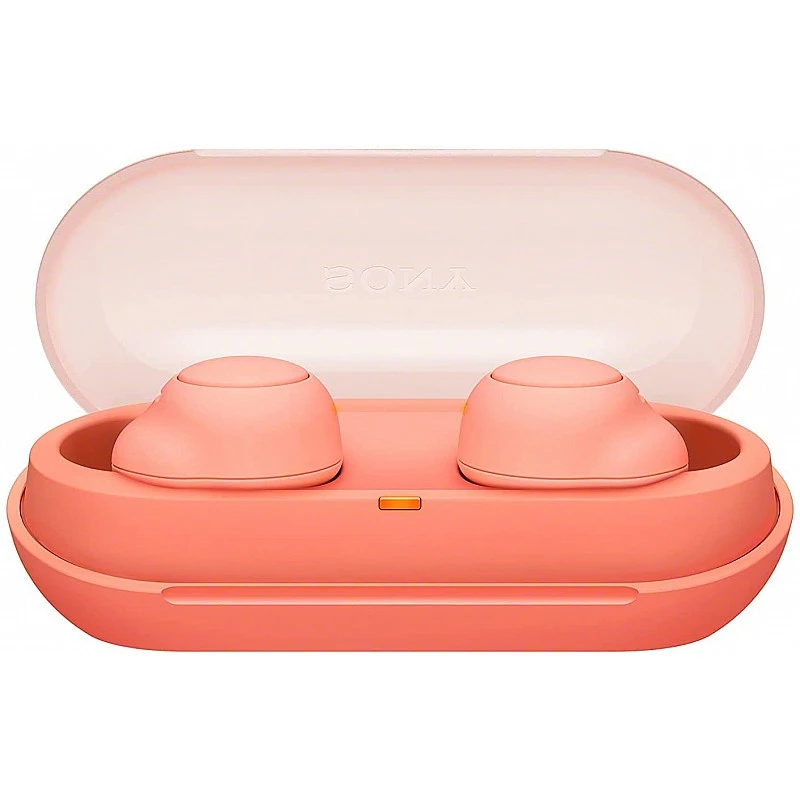 Sony WF-C500 Truly Wireless Earbuds with 20Hrs Battery with Mic for Phone Calls Quick Charge Orange Sony WF-C500 Truly Wireless Earbuds with 20Hrs Battery with Mic for Phone Calls Quick Charge Orange