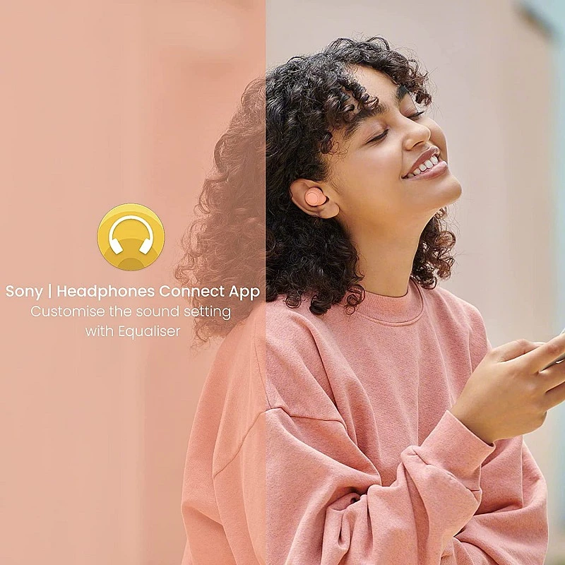 Sony WF-C500 Truly Wireless Earbuds with 20Hrs Battery with Mic for Phone Calls Quick Charge Orange Sony WF-C500 Truly Wireless Earbuds with 20Hrs Battery with Mic for Phone Calls Quick Charge Orange
