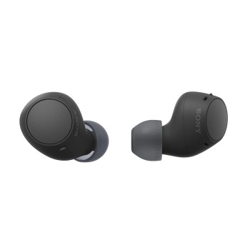 Sony WF-C510 Wireless Bluetooth Earbuds with Mic, TWS, in Ear, Ambient Sound Mode, Small and Comfortable, IPX4, Quick Charge, Multipoint Connectivity, Customized EQ, Up to 22 Hours Battery- Black