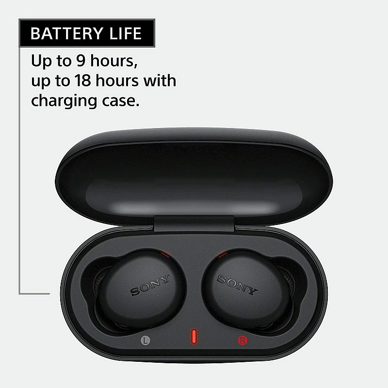 Sony WF-XB700 Truly Wireless Extra Bass Bluetooth Earbuds with 18 Hours Battery Life, True Wireless Earbuds with Mic Sony WF-XB700 Truly Wireless Extra Bass Bluetooth Earbuds with 18 Hours Battery Life, True Wireless Earbuds with Mic